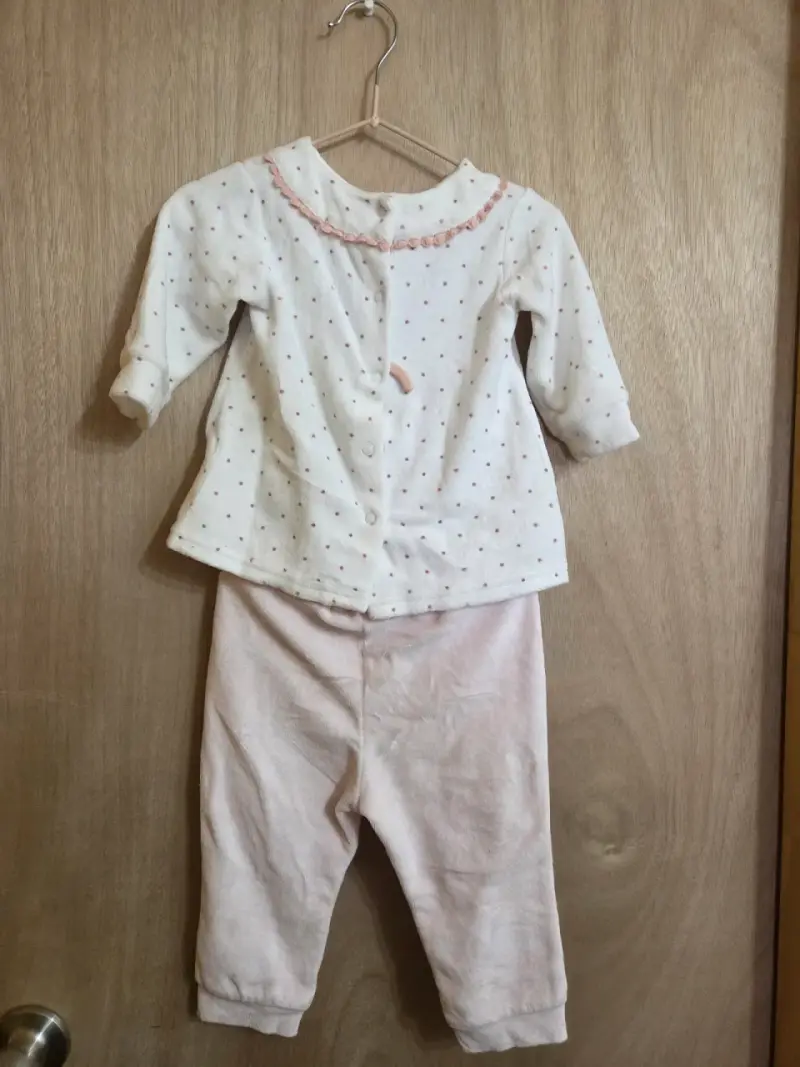 Conjunto bebé polera y pantalón - 2