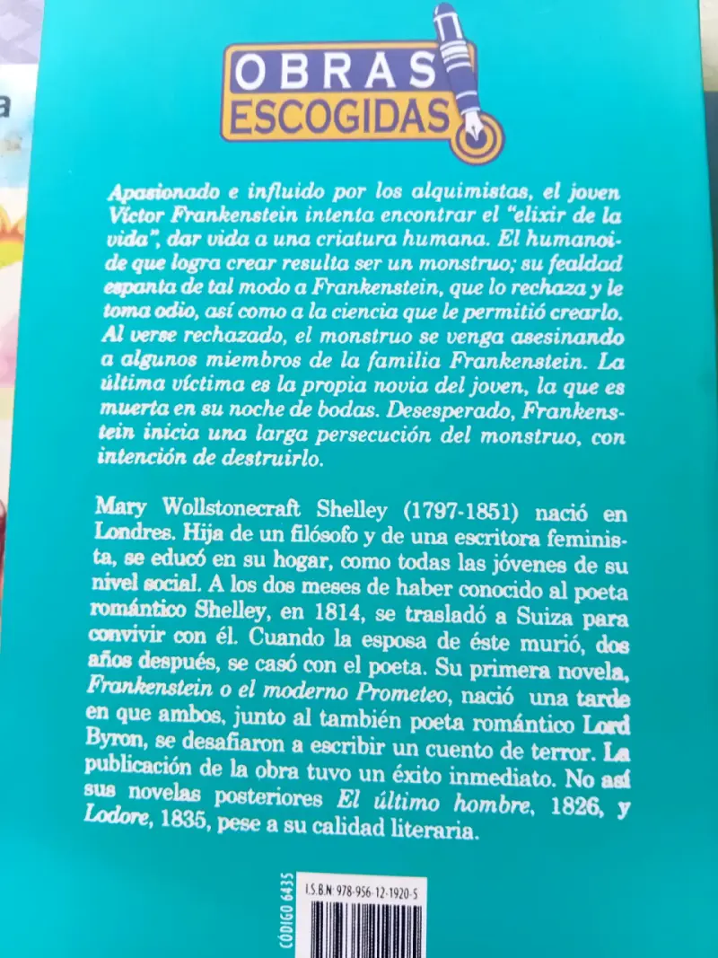 Frankenstein de Mary Shelley - 2