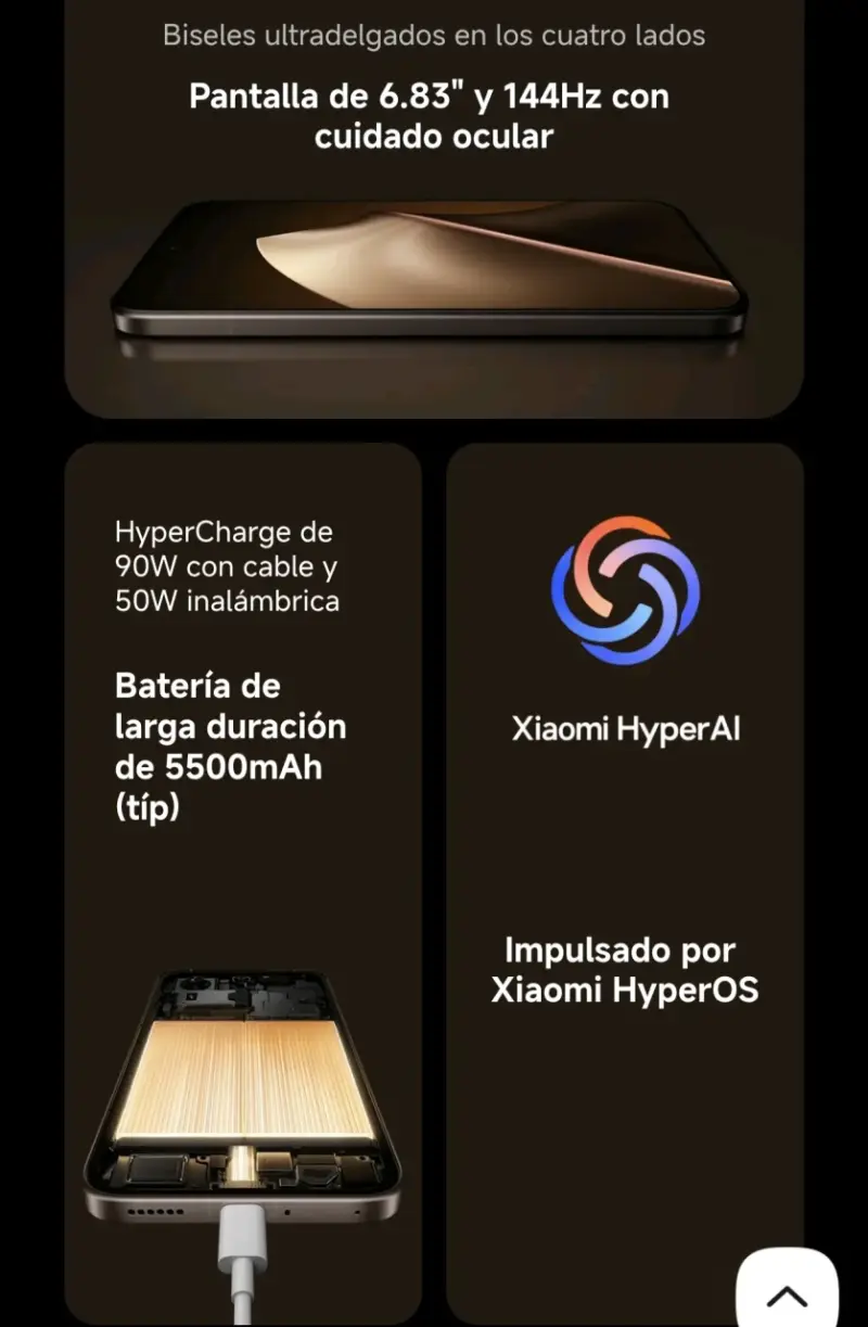 Smartphone Xiaomi 15T Pro - 6