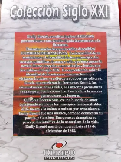 Libro Cumbres Borrascosas - miniatura 2
