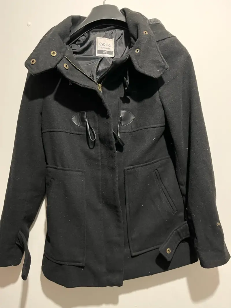 Abrigo negro Sybilla XS - 1