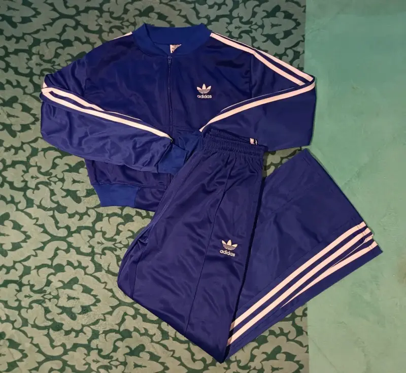 Buzo deportivo azul Adidas calidad g5