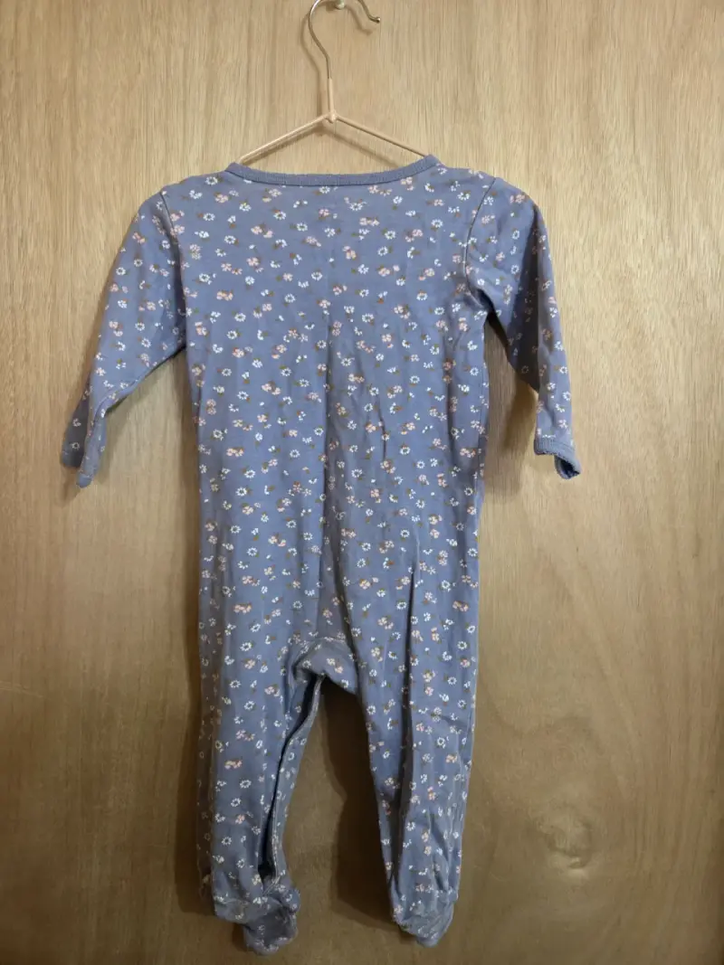 Pijamas enteritos floral para bebé - 2