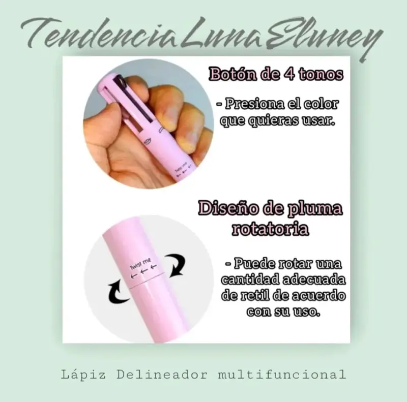 Lápiz delineador multifuncional - 4