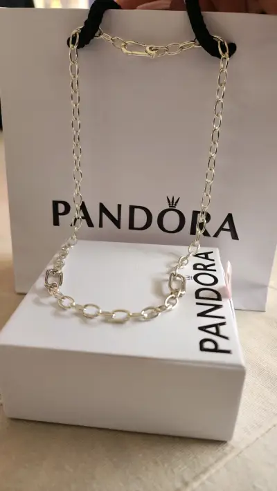 Collar Pandora de plata - miniatura 1