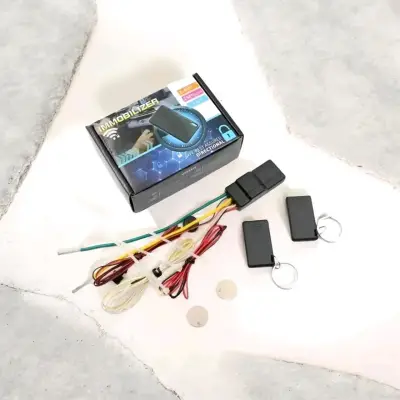 Inmovilizador de vehículo con llavero - miniatura 1