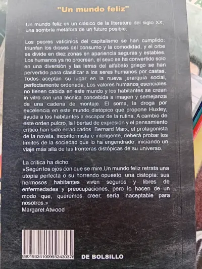 Libro 'Un Mundo Feliz' de Aldous Huxley - miniatura 2