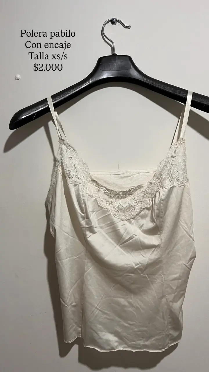 Camisola blanca con encaje - 2