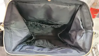 Bolso pañalero gris Infanti - miniatura 3