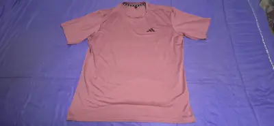Polera deportiva rosada Adidas - miniatura 1
