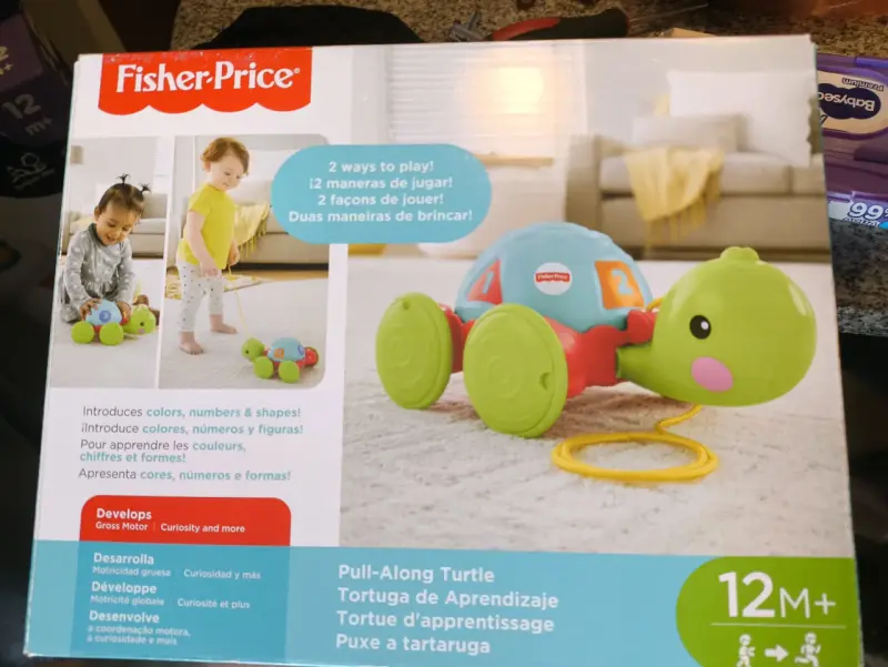 Tortuga de arrastre Fisher-Price