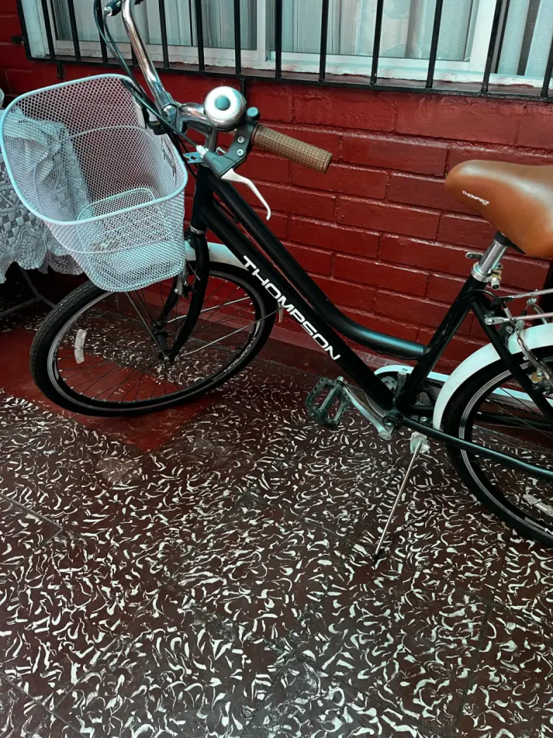 Bicicleta urbana Thompson negra - 1