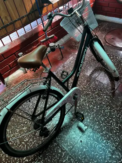 Bicicleta urbana Thompson negra - miniatura 4