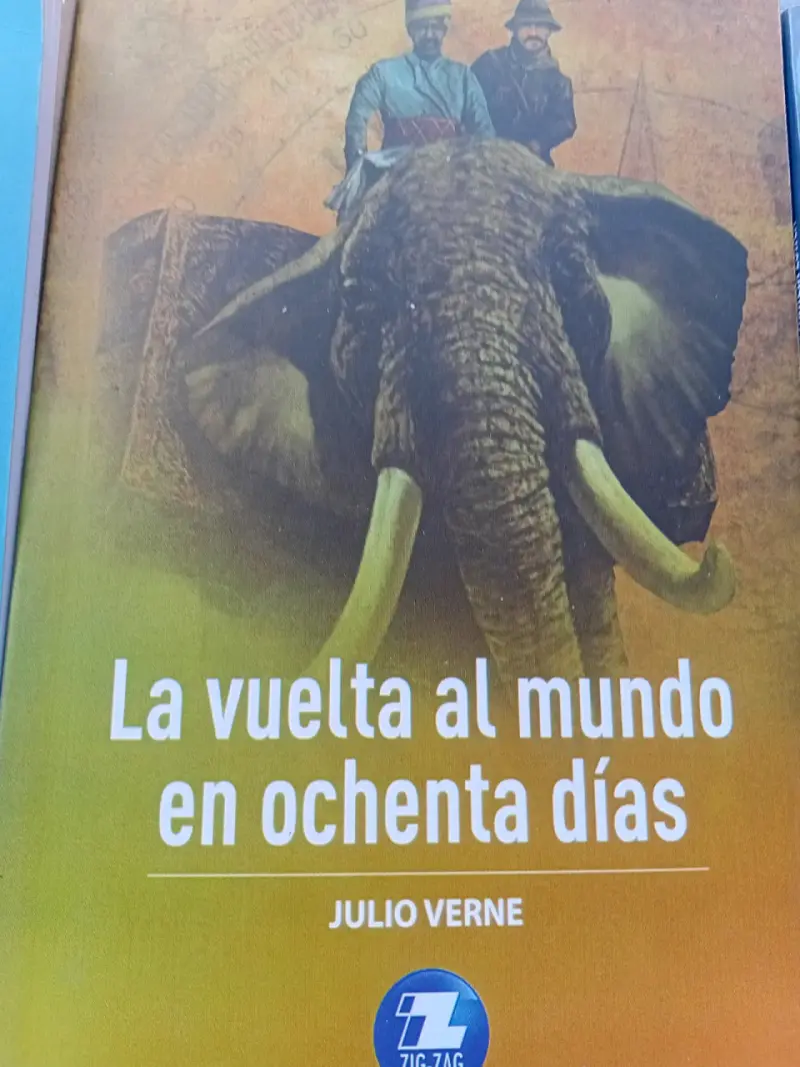 Libro 'La vuelta al mundo en 80 días' - 1