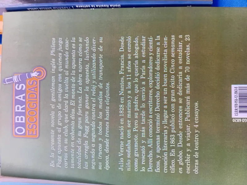 Libro 'La vuelta al mundo en 80 días' - 2
