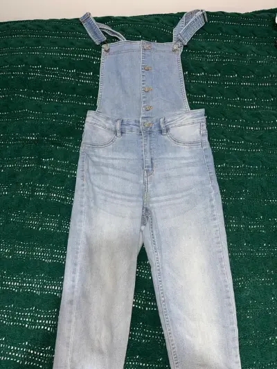 Overall de mezclilla azul claro - miniatura 1