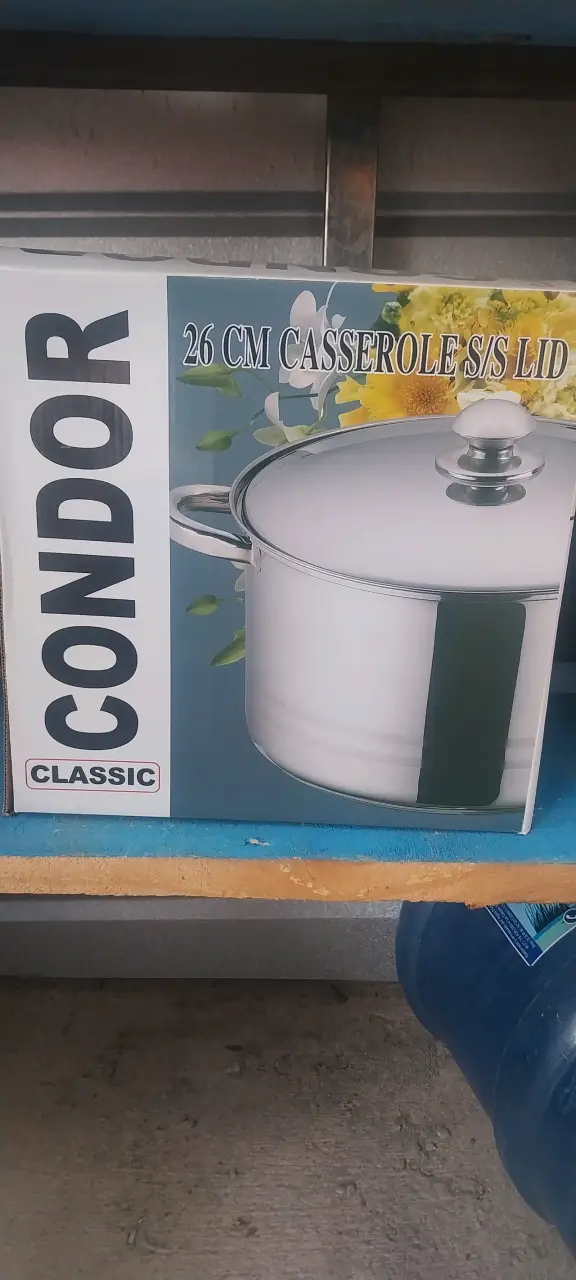 Olla de acero inoxidable 26 cm marca condor - 1