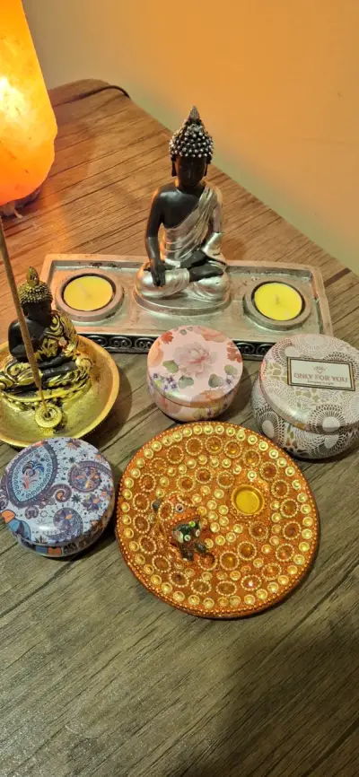 Conjunto decorativo de meditacion - miniatura 1