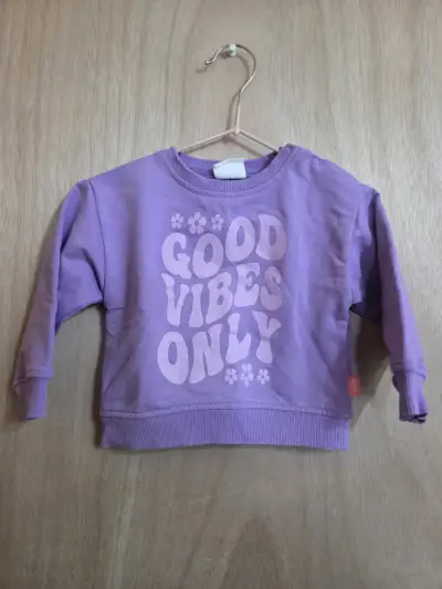 Polerón morado infantil - miniatura 1