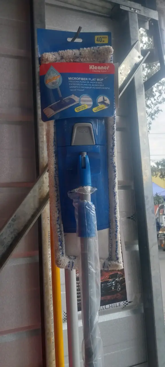 Mopa plana de microfibra