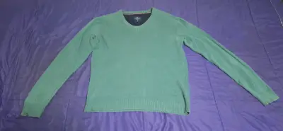 Suéter verde de hombre talla S - miniatura 1