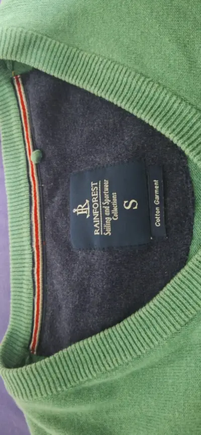 Suéter verde de hombre talla S - miniatura 2