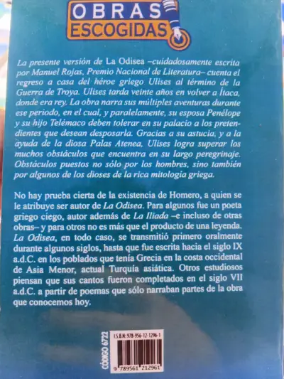 Libro 'La Odisea' de Homero - miniatura 2