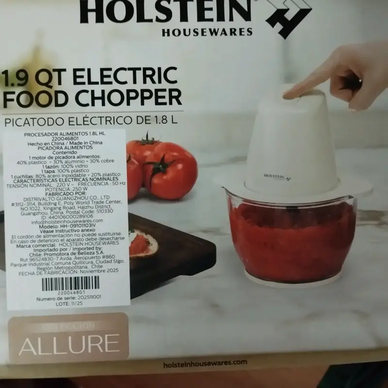 Picatodo eléctrico Holstein 1.8L - 3