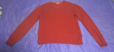 Suéter rojo de lana - miniatura 1