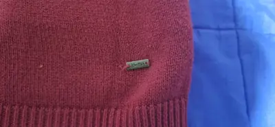 Suéter rojo de lana - miniatura 3