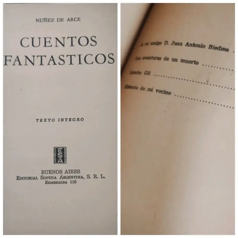 Cuentos fantásticos - Núñez de Arce - 2