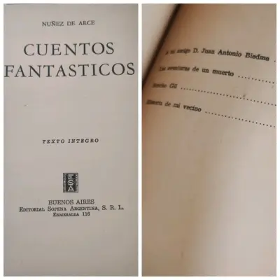 Cuentos fantásticos - Núñez de Arce - miniatura 2