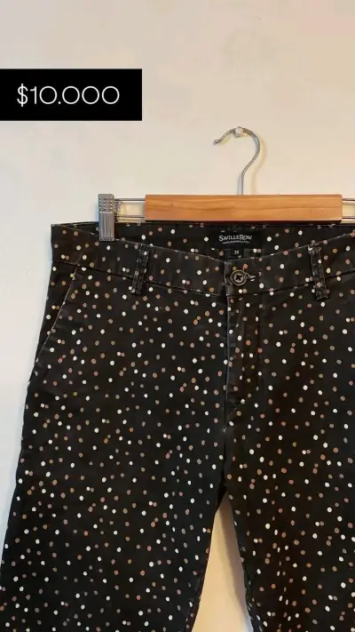 Pantalón de tela Savillerow estampado - miniatura 3