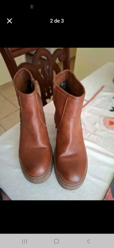 Botines marrones con tachas 39 - miniatura 2