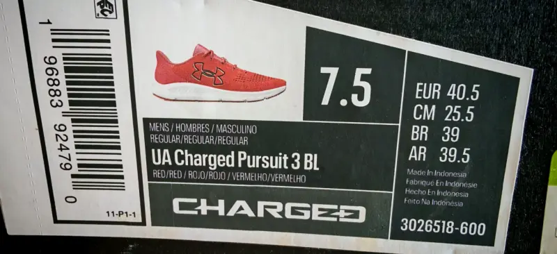 Zapatillas UA Charged Pursuit 3 BL - 1