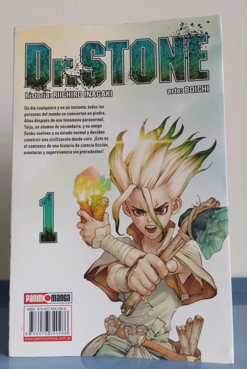 Manga Dr. Stone Volumen 1 - 2