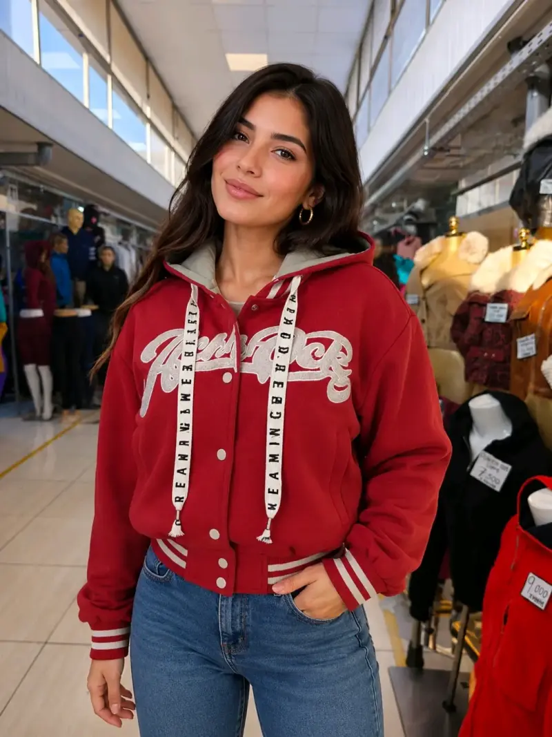 Chaqueta universitaria reversible - 3