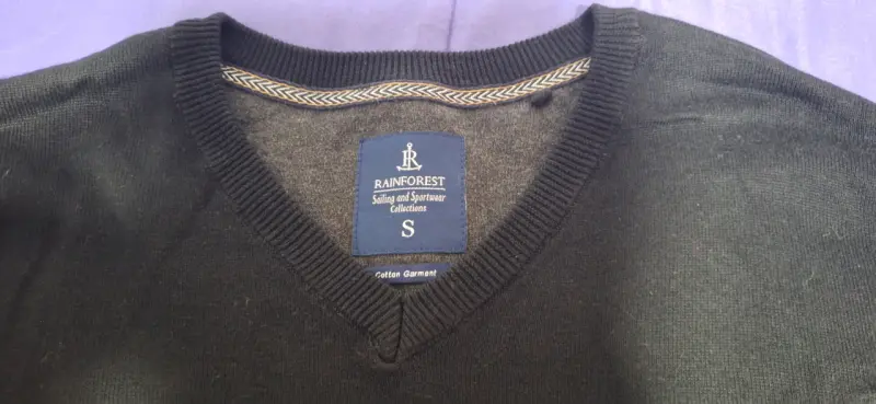 Suéter negro talla S - 2