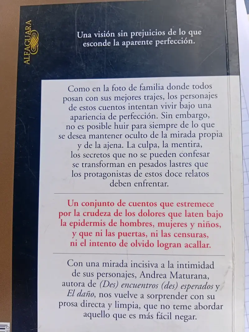 Libro 'No decir' de Andrea Maturana - 2