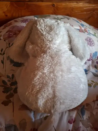 Peluche elefante celeste grande - miniatura 2
