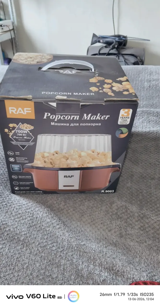 Máquina para hacer palomitas RAF - 4