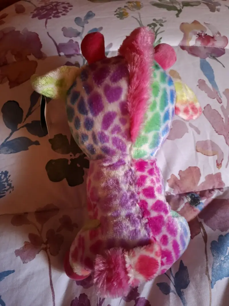Peluche de jirafa multicolor - 2