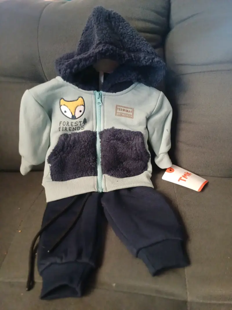 Conjunto infantil rosa con ovejita - 4