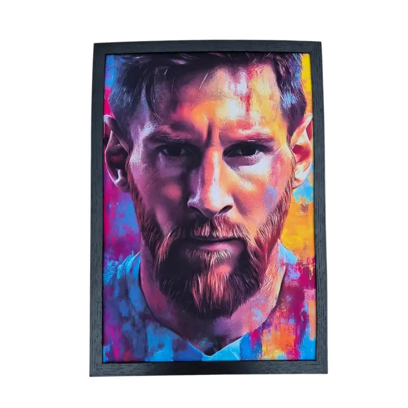Cuadro decorativo de fútbol messi - 2