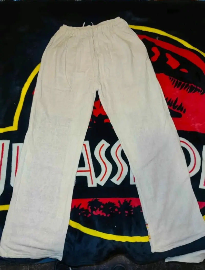 Pantalón de algodón bordado a mano Shipibo Conibo - 2
