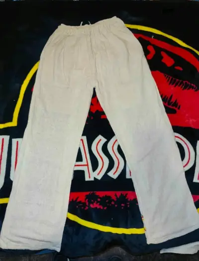 Pantalón de algodón bordado a mano Shipibo Conibo - miniatura 2