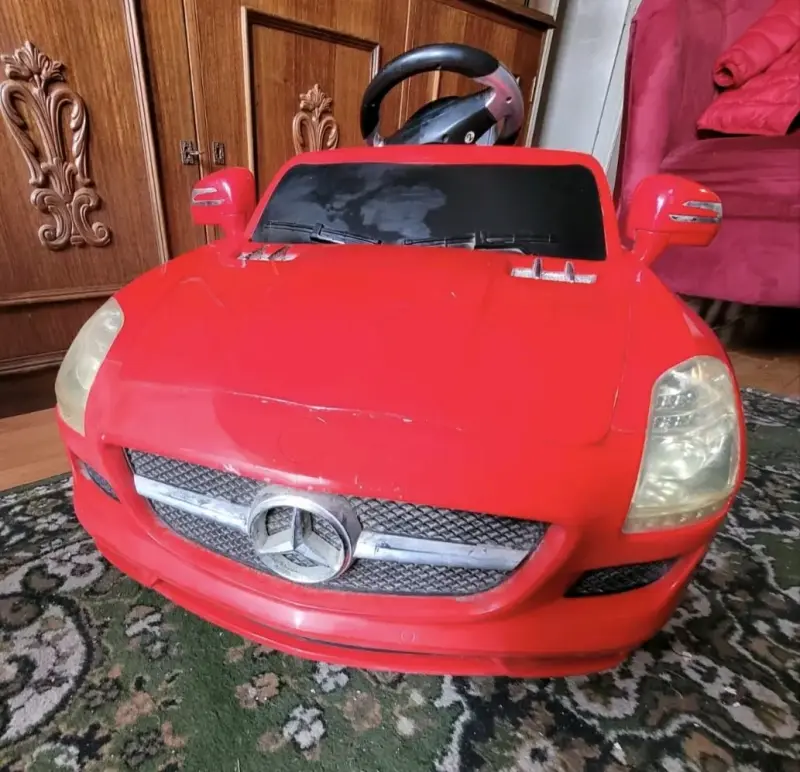 Auto eléctrico para niños rojo - 4