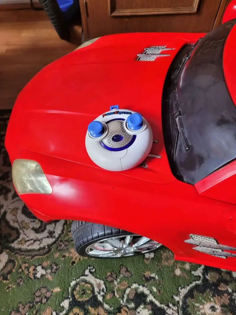 Auto eléctrico para niños rojo - 5