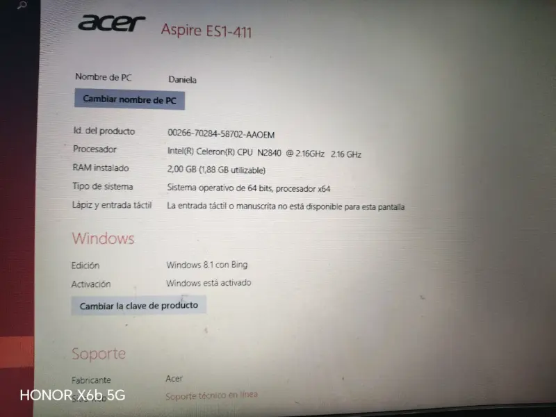 Laptop Acer en buen estado - 4