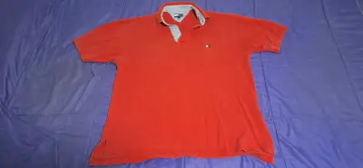 Polera polo roja de hombre - miniatura 1